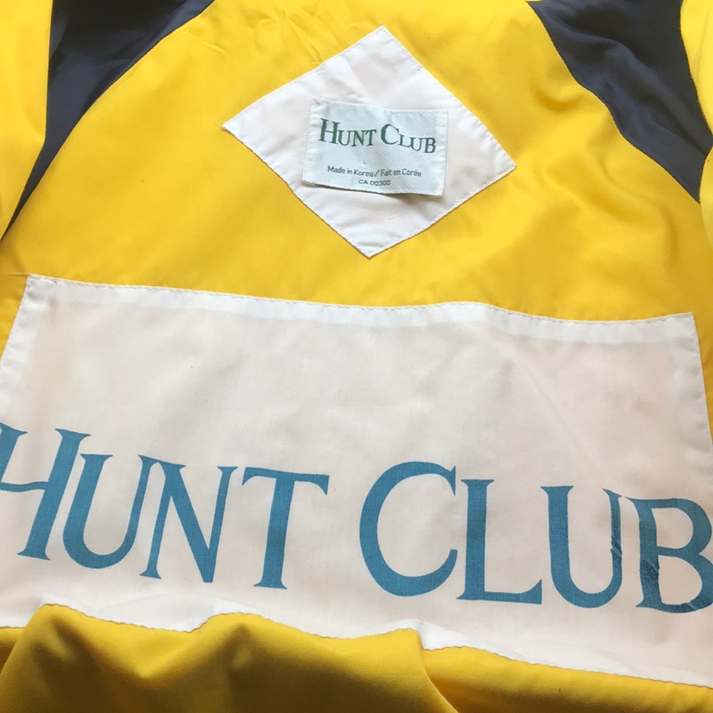 Vtg Hunt Club 90s Wind Breaker